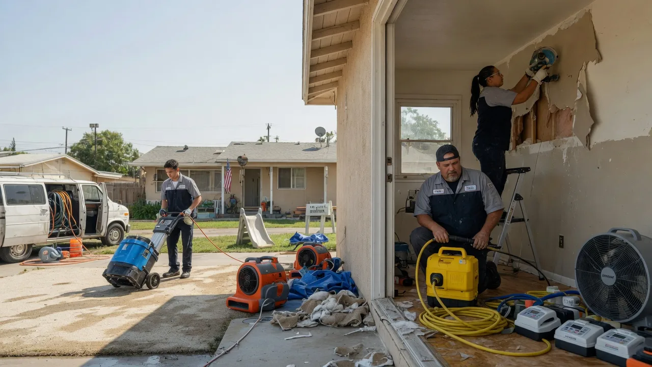 Water Damage Restoration in De Land, IL near me